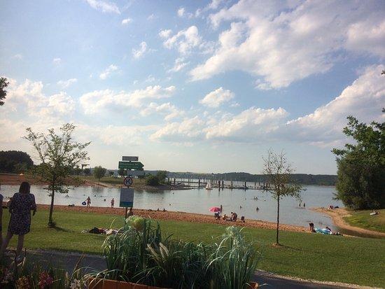 Die Bucht am Brombachsee