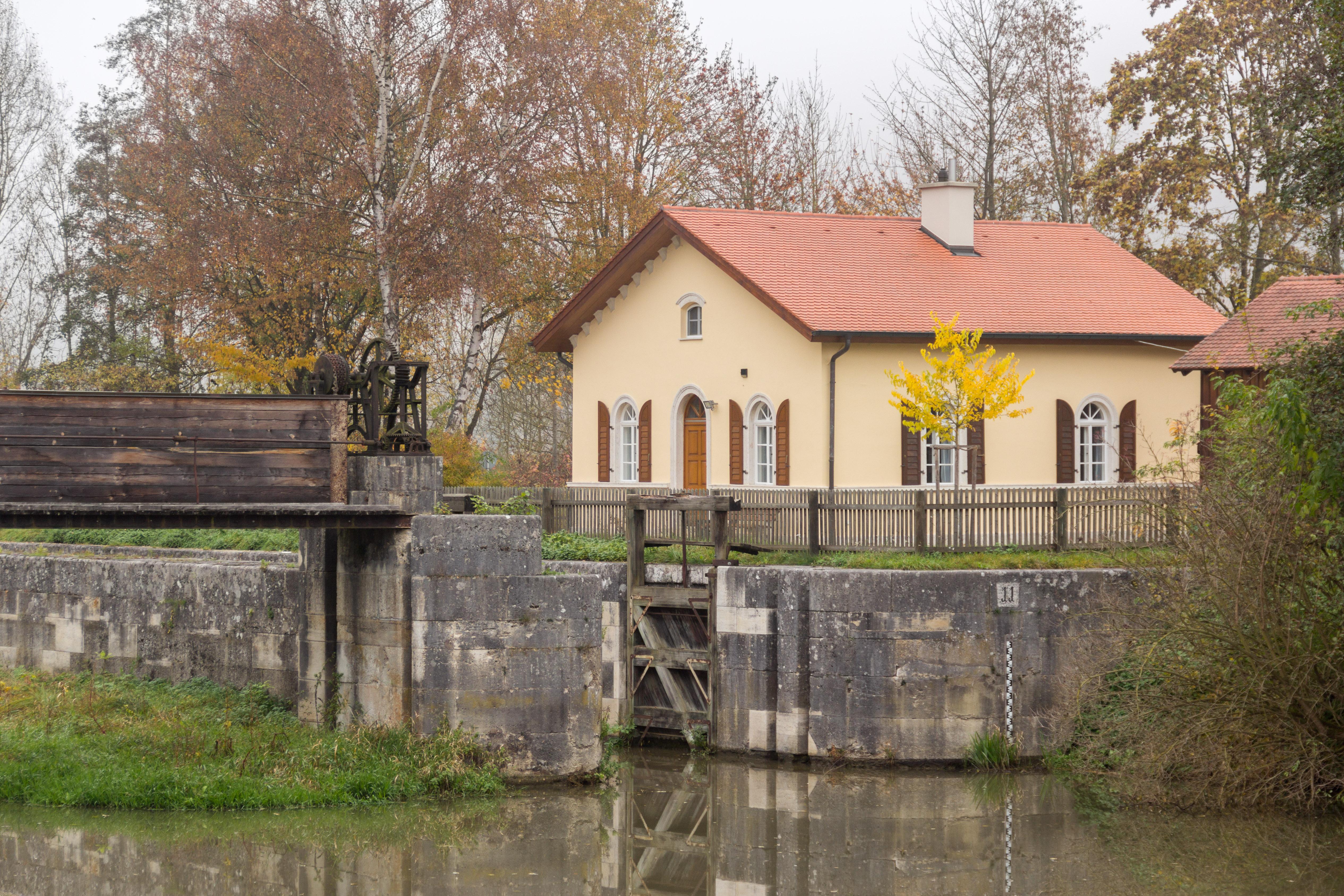 Schleuse 11 des Ludwig-Donau-Main-Kanals