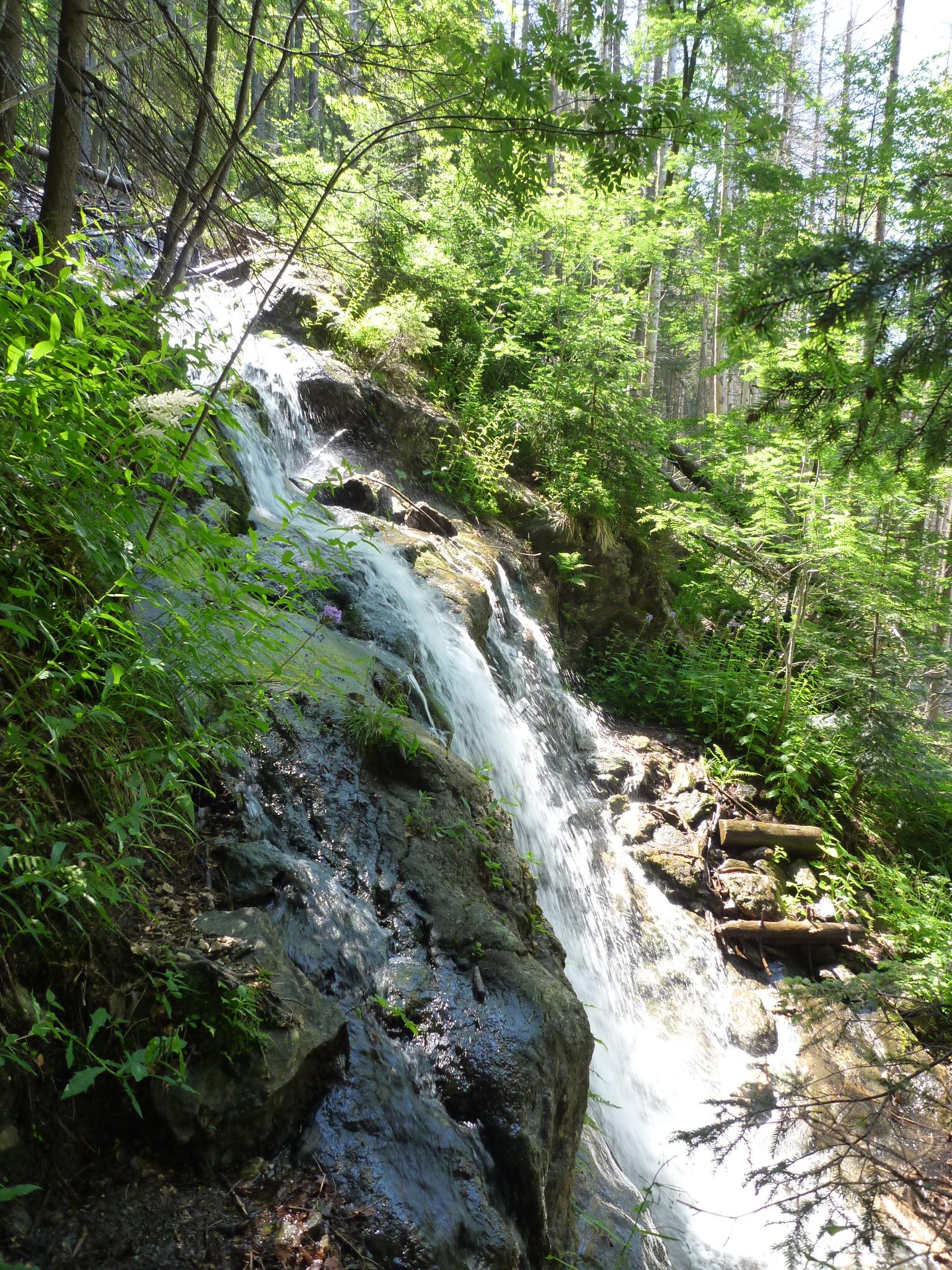 Steinbachfall am Falkenstein bei Zwieslerwaldhaus