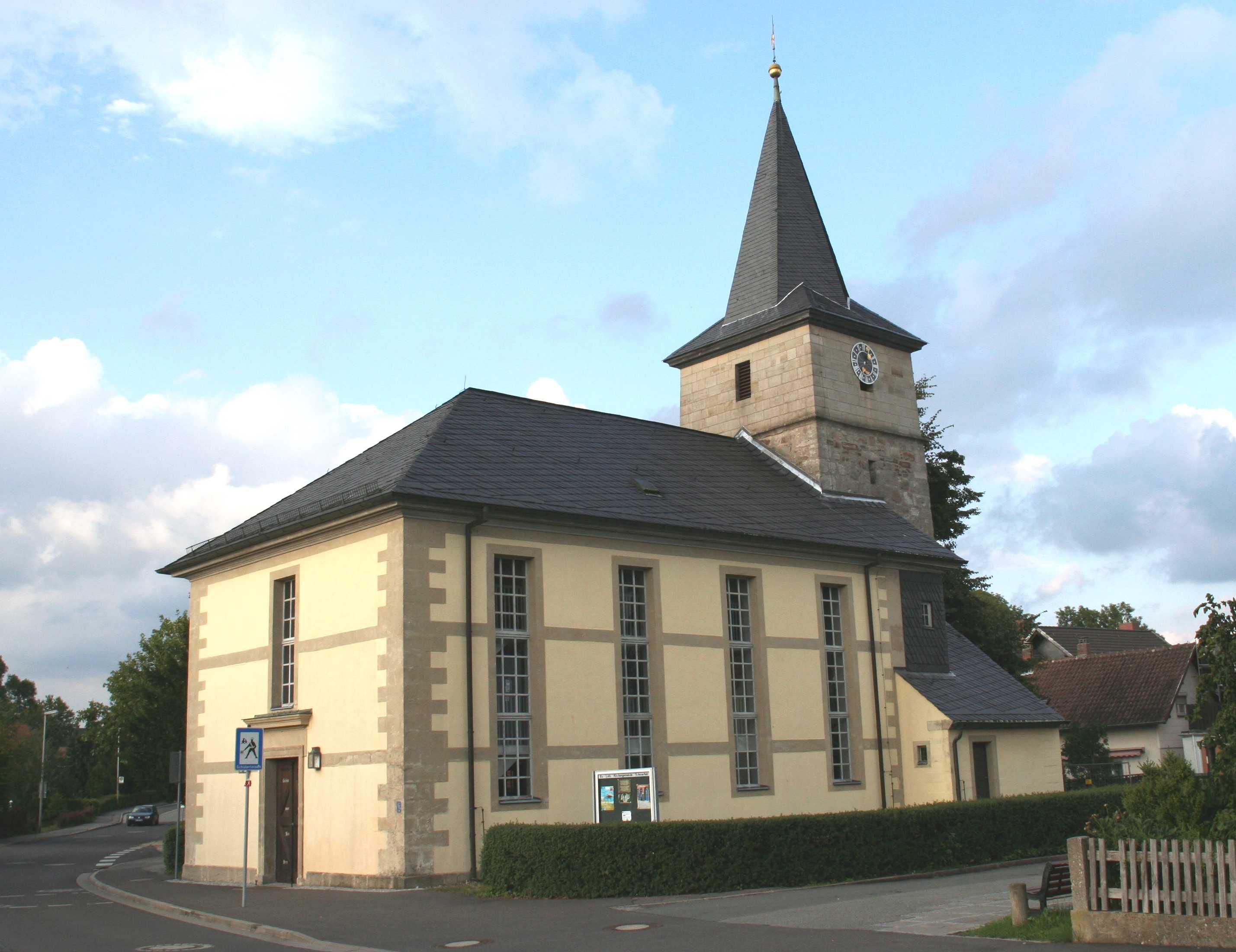 Evangelisch-lutherische Pfarrkirche Scheuerfeld
