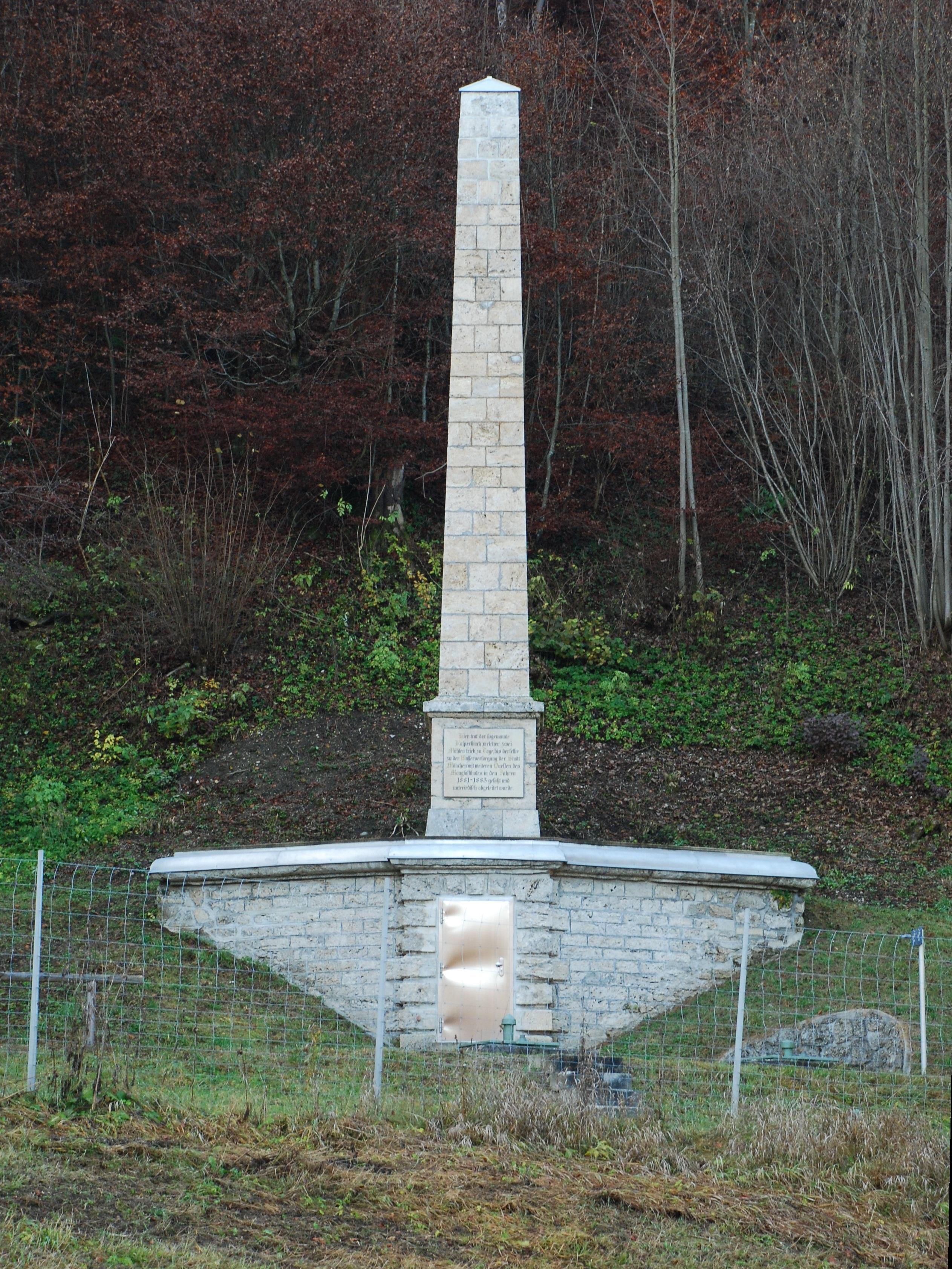 Obelisk am Kasplerlbach