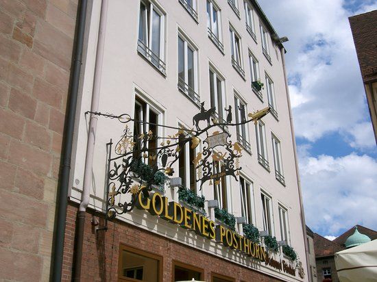 Goldenes Posthorn