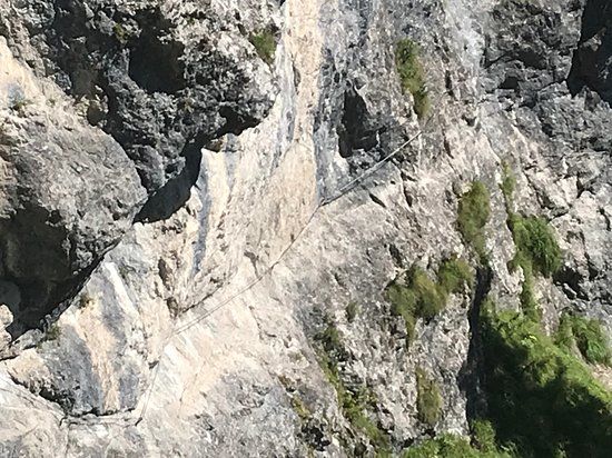 Hausbachfall Klettersteig