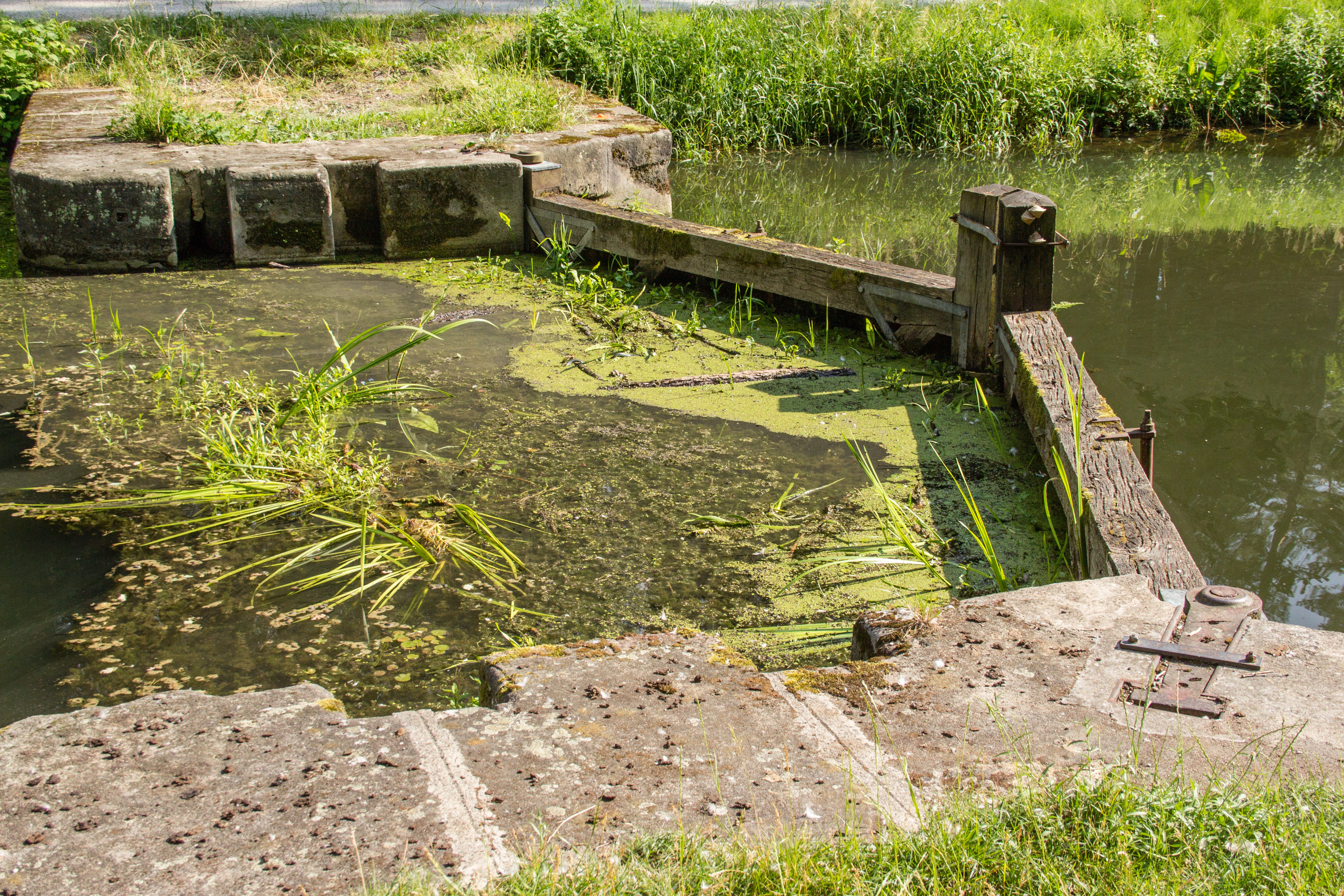 Kanalsperre bei Kleinschwarzenlohe